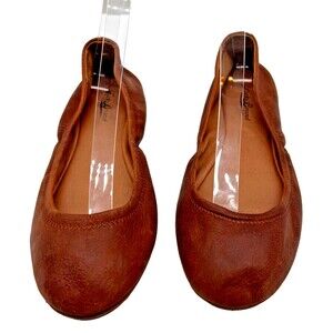 Lucky Brand Women's Emmie Ballet Flats Bourbon Size 9